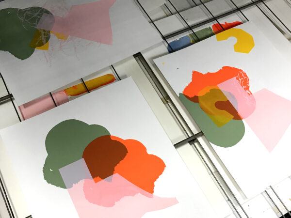 Simone Lazzaretti illustration sérigraphie Mara Piccione